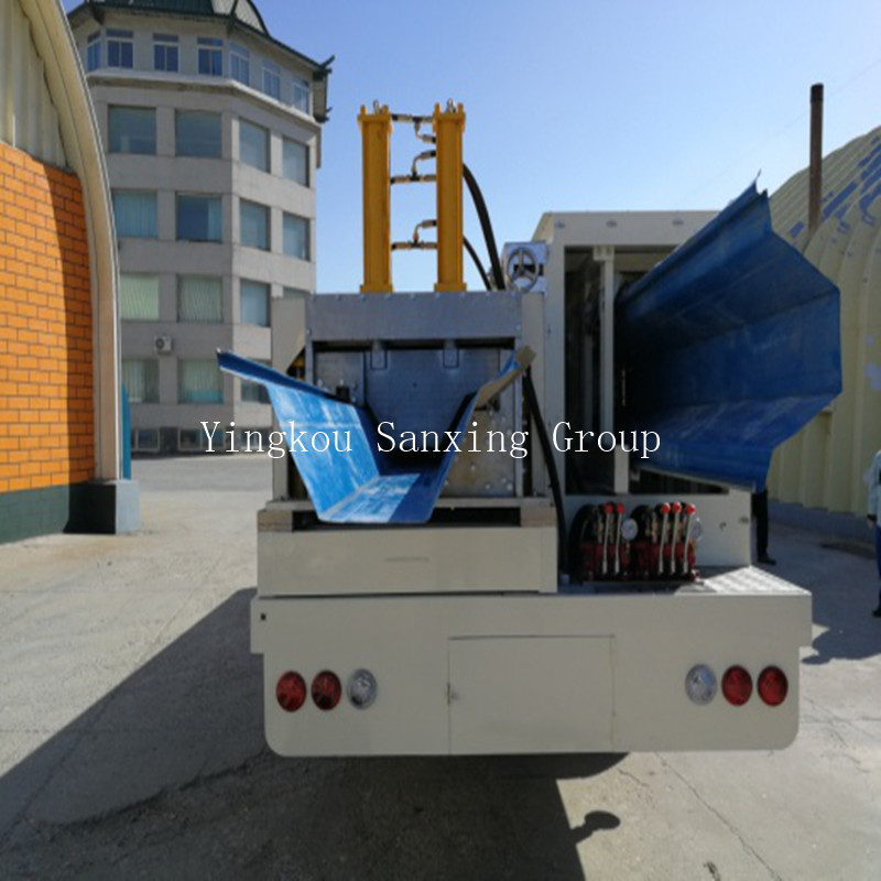 ACM No-Girder Arch Roof Forming Machine SX-ACM-1000-610